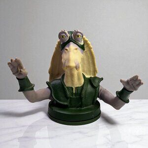 Vintage 1999 Star Wars Captain Tarpals Cup Topper Collectible Figure